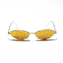 Load image into Gallery viewer, Top Brand Designer Cat Eye Sunglasses Women Small Sexy Luxury Rhinestone Sun glasses Women Vintage Eyeglasses oculos de sol
