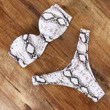 Load image into Gallery viewer, Bandeau Brazilian Bikini