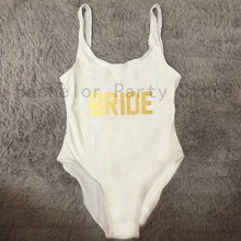 Load image into Gallery viewer, Bride Squad Swimsuit