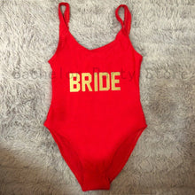 Load image into Gallery viewer, Bride Squad Swimsuit