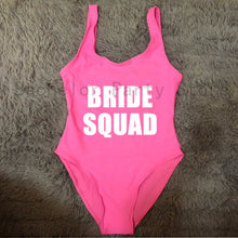 Load image into Gallery viewer, Bride Squad Swimsuit