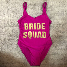 Load image into Gallery viewer, Bride Squad Swimsuit