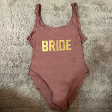 Load image into Gallery viewer, Bride Squad Swimsuit