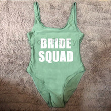 Load image into Gallery viewer, Bride Squad Swimsuit