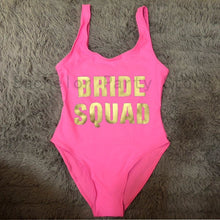 Load image into Gallery viewer, Bride Squad Swimsuit