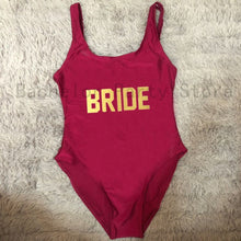 Load image into Gallery viewer, Bride Squad Swimsuit
