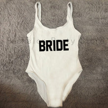 Load image into Gallery viewer, Bride Squad Swimsuit