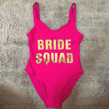 Load image into Gallery viewer, Bride Squad Swimsuit