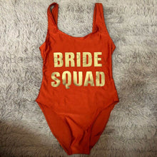 Load image into Gallery viewer, Bride Squad Swimsuit