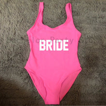 Load image into Gallery viewer, Bride Squad Swimsuit