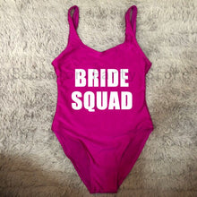 Load image into Gallery viewer, Bride Squad Swimsuit