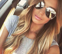 Load image into Gallery viewer, Indah Unisex Aviator Sunglasses