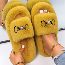 Load image into Gallery viewer, Anya Fur Slippers