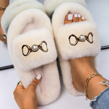Load image into Gallery viewer, Anya Fur Slippers