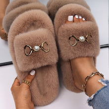 Load image into Gallery viewer, Anya Fur Slippers