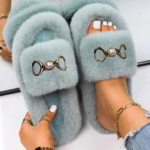 Load image into Gallery viewer, Anya Fur Slippers