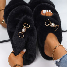 Load image into Gallery viewer, Anya Fur Slippers