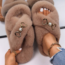 Load image into Gallery viewer, Anya Fur Slippers