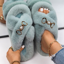 Load image into Gallery viewer, Anya Fur Slippers