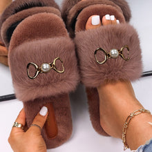 Load image into Gallery viewer, Anya Fur Slippers