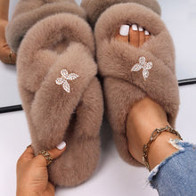 Load image into Gallery viewer, Anya Fur Slippers