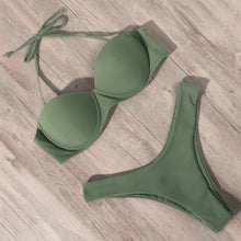 Load image into Gallery viewer, Bandeau Brazilian Bikini