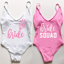 Load image into Gallery viewer, Bride Squad Swimsuits