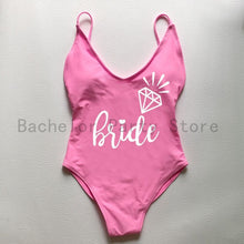 Load image into Gallery viewer, Bride Squad Swimsuits