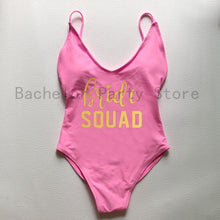 Load image into Gallery viewer, Bride Squad Swimsuits