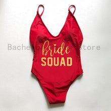 Load image into Gallery viewer, Bride Squad Swimsuits