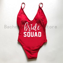 Load image into Gallery viewer, Bride Squad Swimsuits