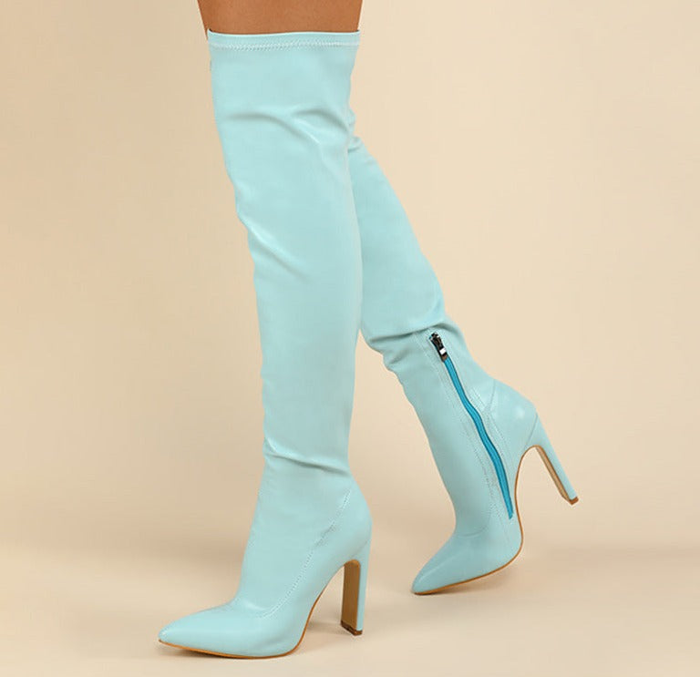 Mad Cute Over-The-Knee Heels