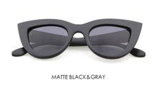 Load image into Gallery viewer, Classic Luxury Retro Thick Frame Cat Eye Sunglasses
