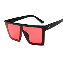 Load image into Gallery viewer, Square Big Frame Retro Designer Brand Sunglasses
