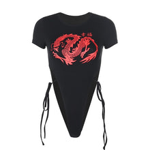Load image into Gallery viewer, Red Dragon High Side Tee
