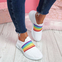 Load image into Gallery viewer, Color Me Rainbow Sneakers

