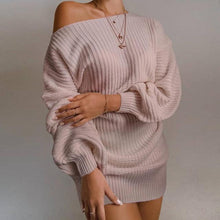 Load image into Gallery viewer, Get The Girl Sweater Dress
