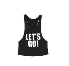 Load image into Gallery viewer, Let&#39;s Go Halter Tank Top
