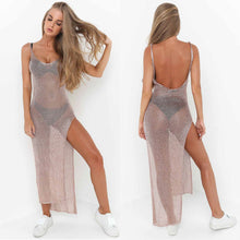 Load image into Gallery viewer, Mesh Beach Bathing Suit Cover Up
