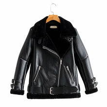 Load image into Gallery viewer, Gianna Vegan Leather Jacket
