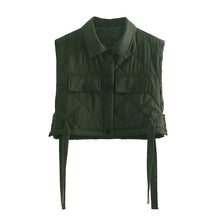 Load image into Gallery viewer, Alessa Cropped Vest
