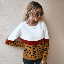 Load image into Gallery viewer, Reagan Leopard Sweater
