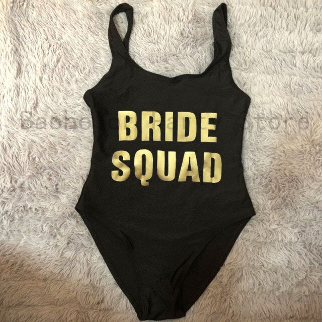 Bride Squad Swimsuit