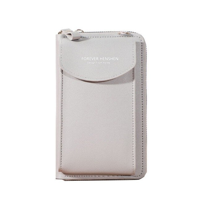 Wallet Shoulder Strap Cell Phone Holder