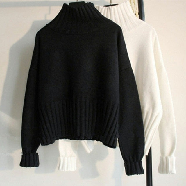 Cuddle By The Fire Turtleneck Sweater