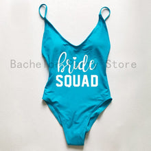 Load image into Gallery viewer, Bride Squad Swimsuits
