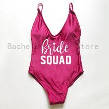 Load image into Gallery viewer, Bride Squad Swimsuits
