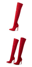 Load image into Gallery viewer, Knee High Suede Boots
